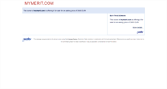 Desktop Screenshot of mymerit.com