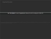 Tablet Screenshot of mymerit.com