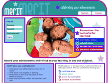 Tablet Screenshot of mymerit.net